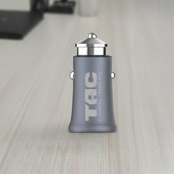 Швидка автозарядка на два USB