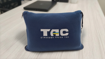 Плед-подушка з флісу